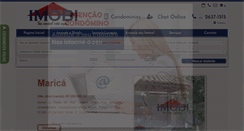Desktop Screenshot of marica-imobi.com.br