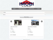 Tablet Screenshot of marica-imobi.com.br